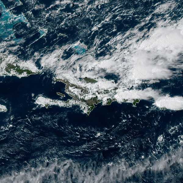 météo tropicale : Image satellite .