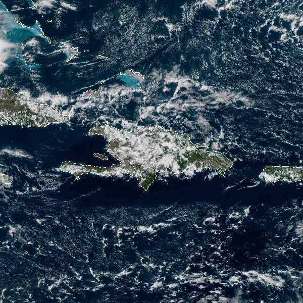 météo tropicale : Image satellite .