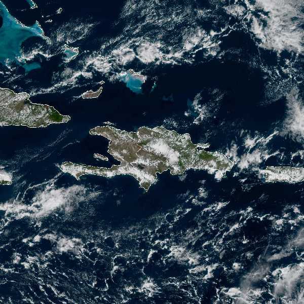 météo tropicale : Image satellite .
