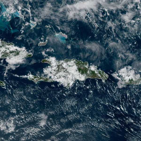 météo tropicale : Image satellite .