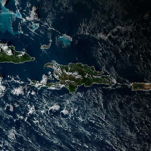 météo tropicale : Image satellite .