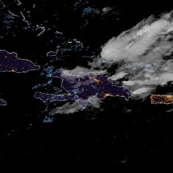 météo tropicale : Image satellite .