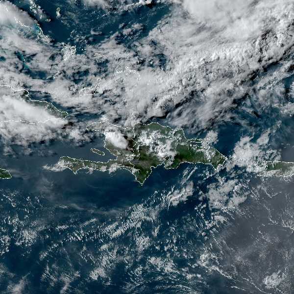 météo tropicale : Image satellite .