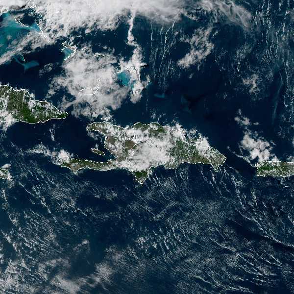 météo tropicale : Image satellite .