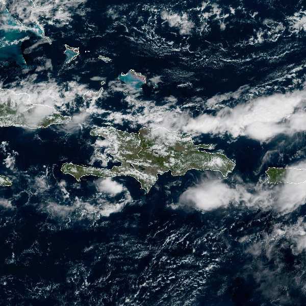 météo tropicale : Image satellite .