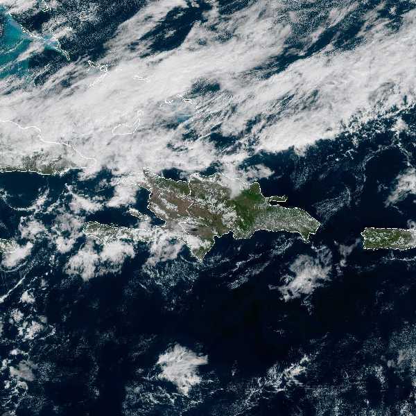 météo tropicale : Image satellite .