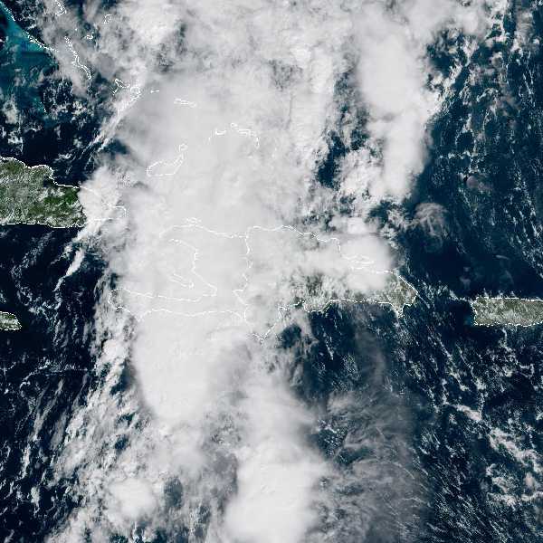 météo tropicale : Image satellite .