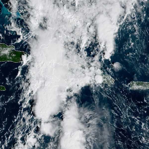 météo tropicale : Image satellite .