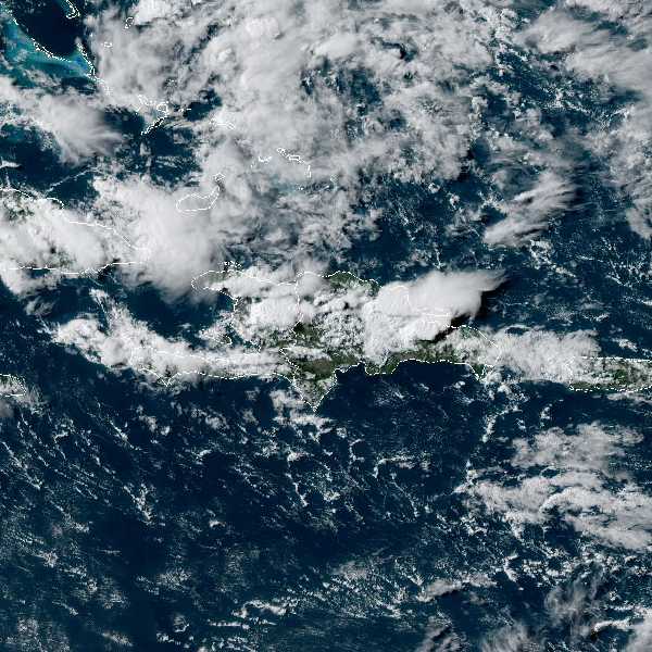 météo tropicale : Image satellite .