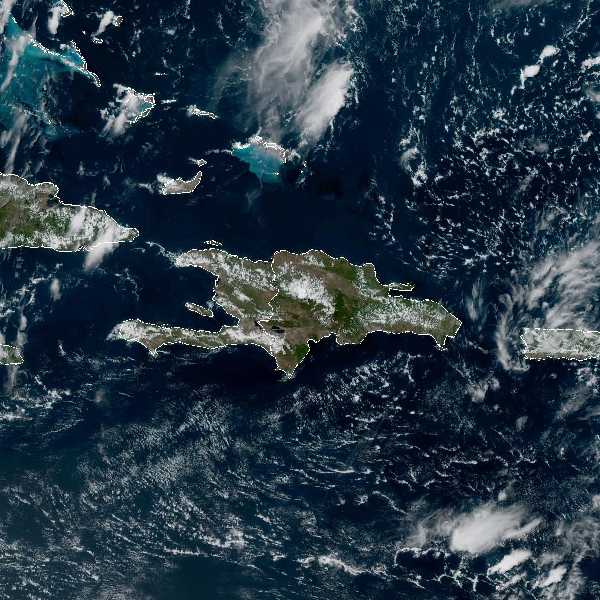 météo tropicale : Image satellite .