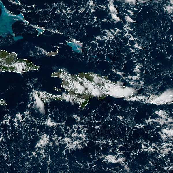 météo tropicale : Image satellite .