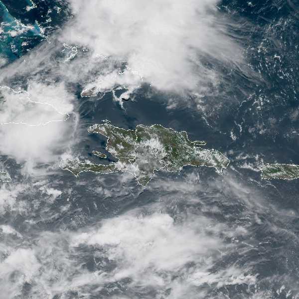 météo tropicale : Image satellite .