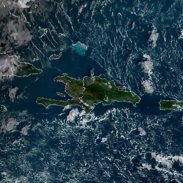 météo tropicale : Image satellite .
