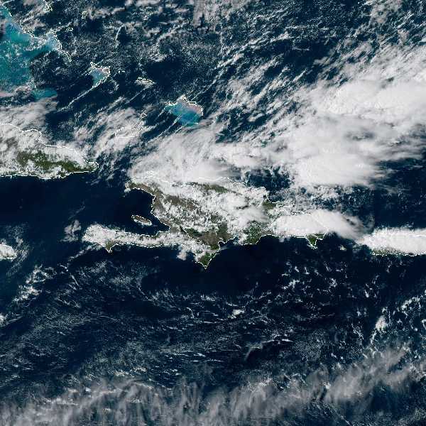 météo tropicale : Image satellite .