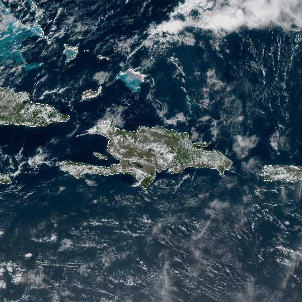 météo tropicale : Image satellite .