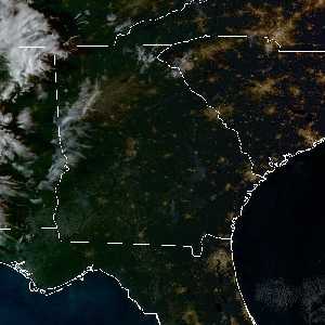 météo tropicale : Image satellite .