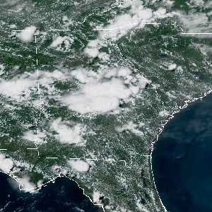 météo tropicale : Image satellite .