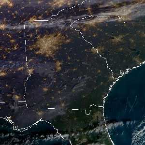 météo tropicale : Image satellite .