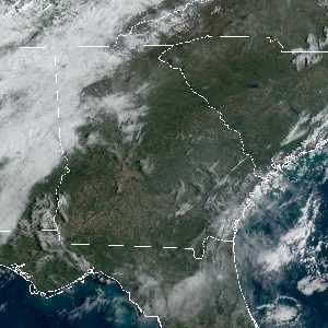 météo tropicale : Image satellite .