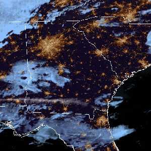 météo tropicale : Image satellite .