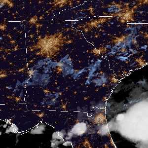 météo tropicale : Image satellite .