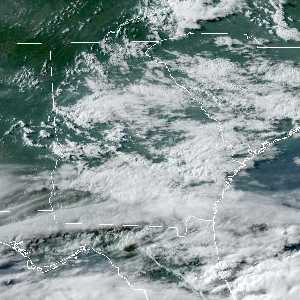 météo tropicale : Image satellite .