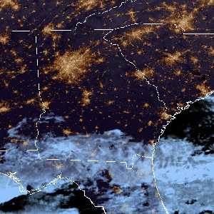 météo tropicale : Image satellite .