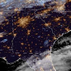 météo tropicale : Image satellite .