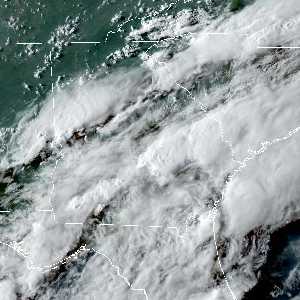 météo tropicale : Image satellite .