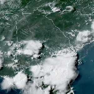 météo tropicale : Image satellite .