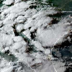 météo tropicale : Image satellite .