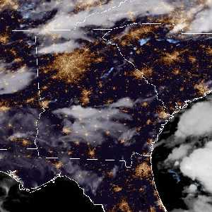 météo tropicale : Image satellite .