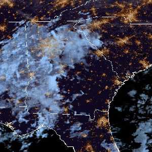 météo tropicale : Image satellite .