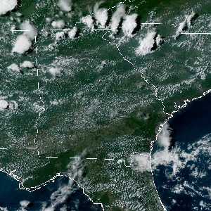 météo tropicale : Image satellite .