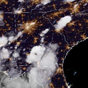 météo tropicale : Image satellite .