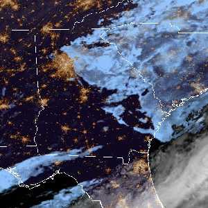 météo tropicale : Image satellite .