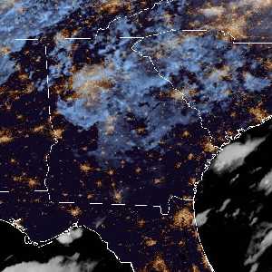 météo tropicale : Image satellite .