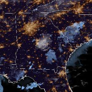 météo tropicale : Image satellite .