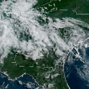 météo tropicale : Image satellite .