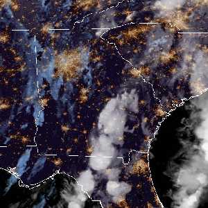 météo tropicale : Image satellite .