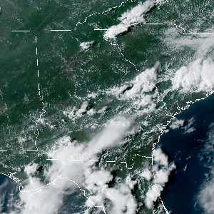 météo tropicale : Image satellite .