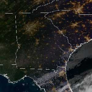 météo tropicale : Image satellite .