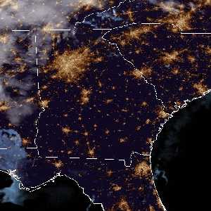 météo tropicale : Image satellite .