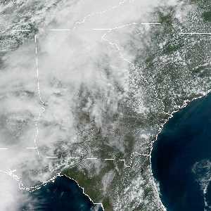 météo tropicale : Image satellite .