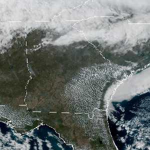 météo tropicale : Image satellite .