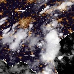 météo tropicale : Image satellite .