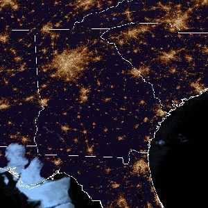 météo tropicale : Image satellite .