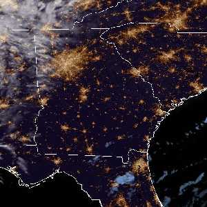 météo tropicale : Image satellite .