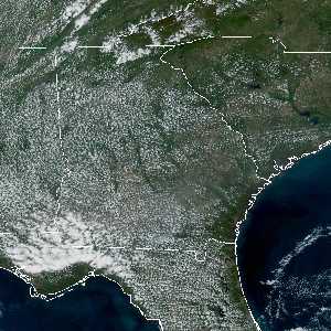 météo tropicale : Image satellite .