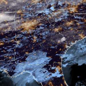 météo tropicale : Image satellite .